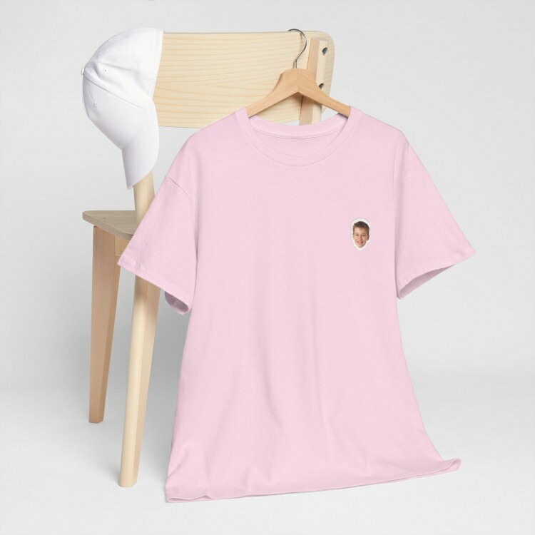 オーダーメイドTシャツ AIで幼少期風に変換 写真プリント 名入れ可 推し活・記念日ギフト ユニセックス 半袖 14
