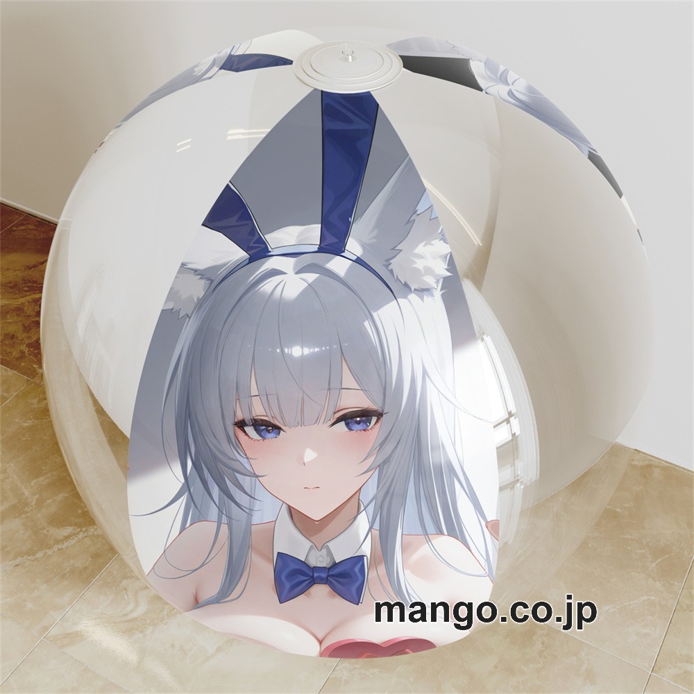 アニメ キャラクター ビーチボール【アズールレーン】信濃 海洋ボール PVC製 キャラクターグッズ コレクション用｜空気ビニール製 等身大抱き枕 コレクション向けグッズ