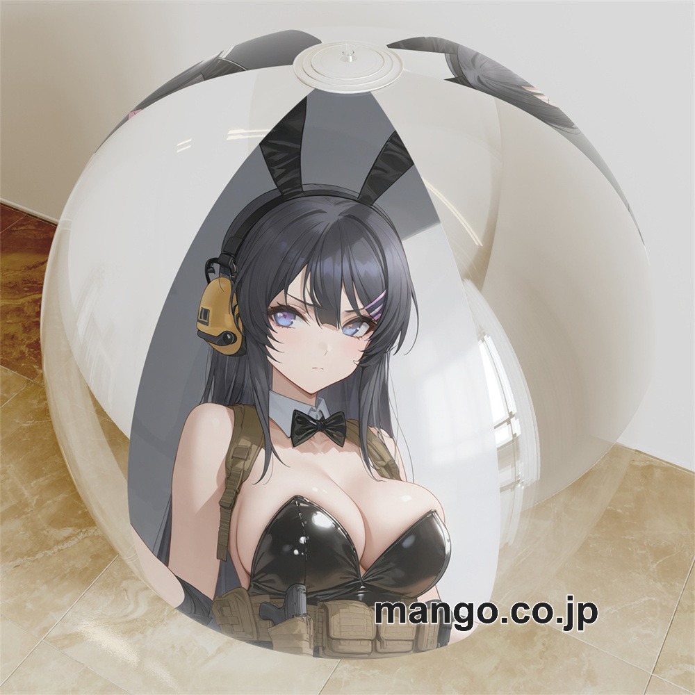 アニメ キャラクター ビーチボール【青春ブタ野郎シリーズ】桜島麻衣 海洋ボール PVC製 キャラクターグッズ コレクション用｜等身大エアクッション ビッグサイズ PVC製 アニメグッズ