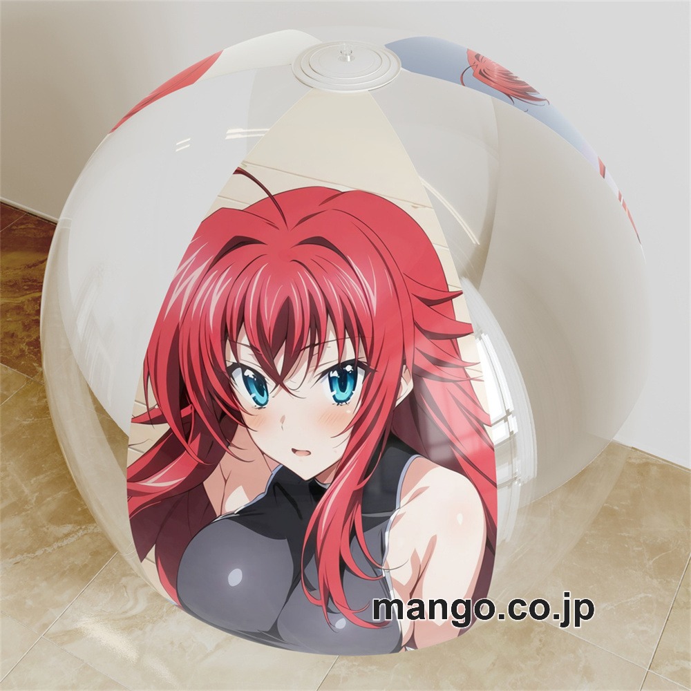 アニメ キャラクター ビーチボール【ハイスクールD×D】リアス 海洋ボール PVC製 キャラクターグッズ コレクション用 等身大 抱き枕 空気ビニール製 キャラクターグッズ