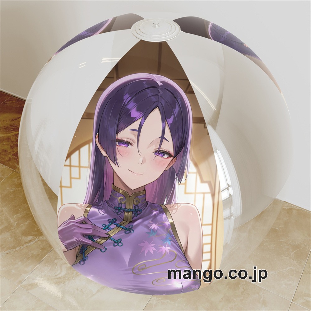 アニメ キャラクター ビーチボール【Fate】源頼光 海洋ボール PVC製 キャラクターグッズ コレクション用 ビッグサイズ 等身大クッション 立体キャラクターアイテム
