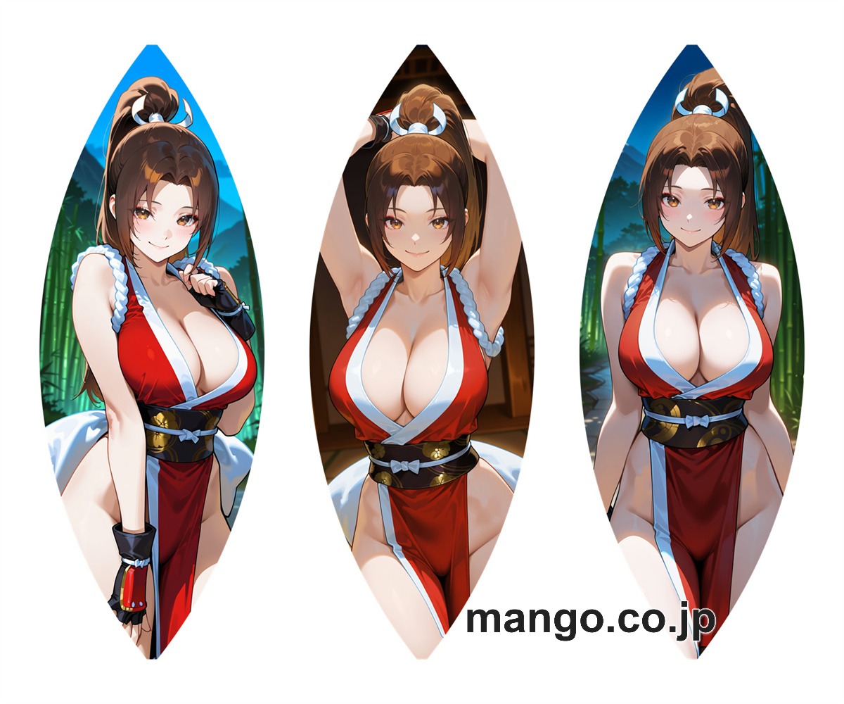 アニメ キャラクター ビーチボール【KOF】不知火舞 海洋ボール PVC製 キャラクターグッズ コレクション用｜空気ビニール製 等身大抱き枕 コレクション向けグッズ 2