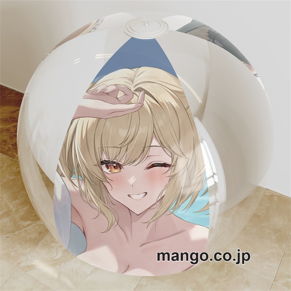 アニメ キャラクター ビーチボール【ZenlessZoneZero】バーニス｜等身大エアクッション ビッグサイズ PVC製 アニメグッズ
