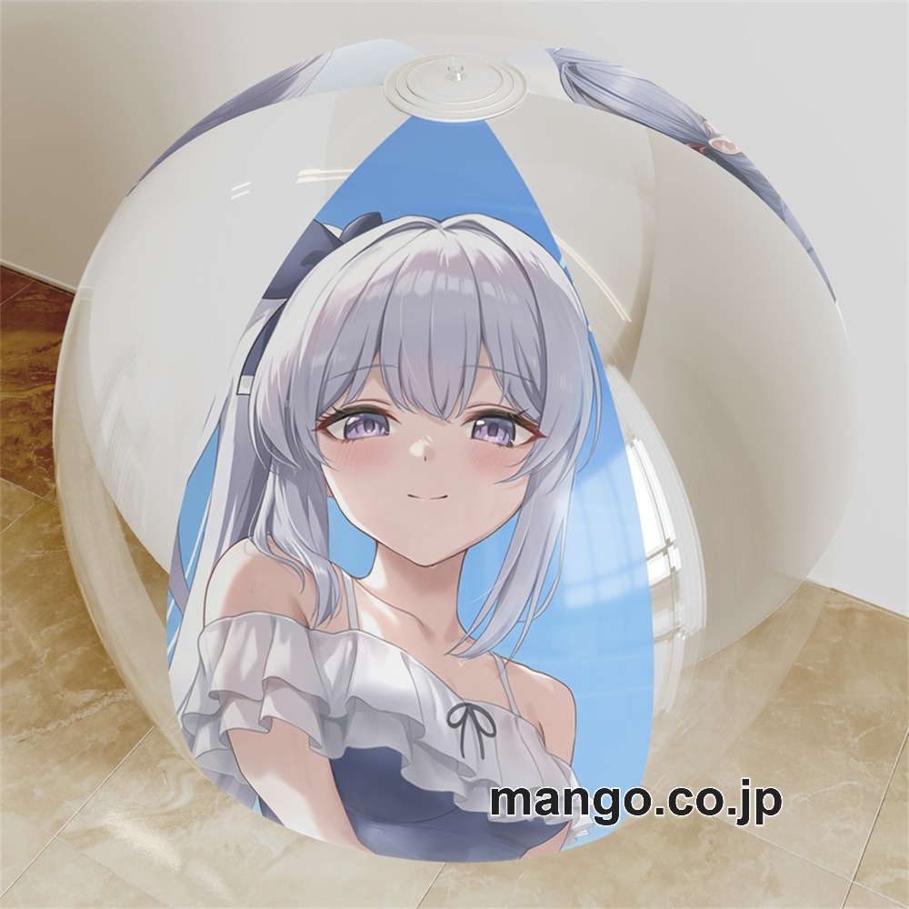 アニメ キャラクター ビーチボール【ブルーアーカイブ】早瀬ユウカ 月雪ミヤコ 天雨アコ 海洋ボール PVC製 キャラクターグッズ コレクション用｜等身大エアクッション ビッグサイズ PVC製 アニメグッズ