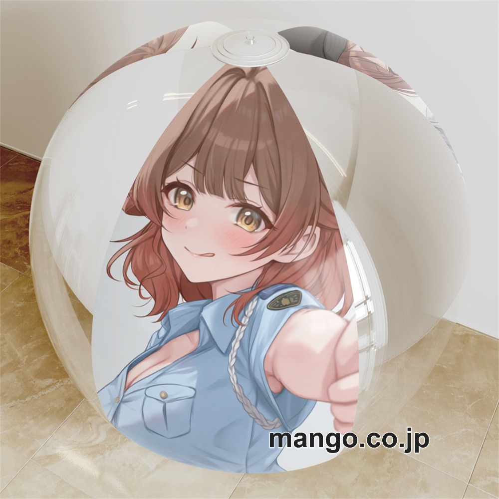アニメ キャラクター ビーチボール【学園アイドルマスター】花海佑芽 海洋ボール PVC製 キャラクターグッズ コレクション用｜PVC エアクッション 等身大サイズ 立体ディスプレイ