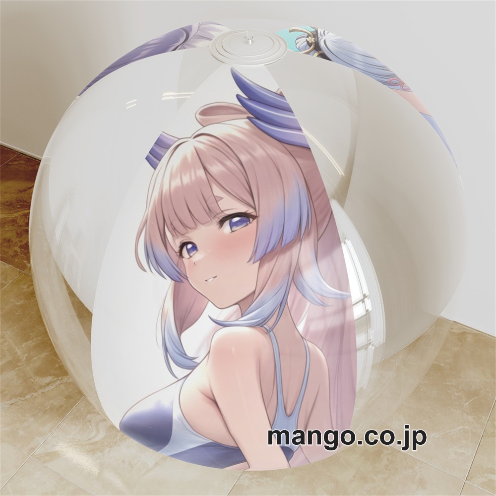 アニメ キャラクター ビーチボール【原神】雷電將軍 珊瑚宮心海 神里綾華 海洋ボール PVC製 キャラクターグッズ コレクション用 等身大 抱き枕 空気ビニール製 キャラクターグッズ