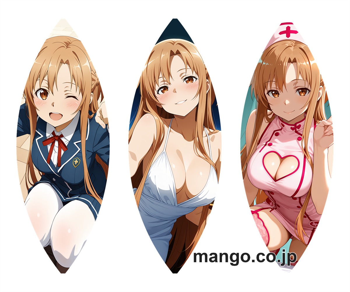 アニメ キャラクター ビーチボール【SAO】アスナ 海洋ボール PVC製 キャラクターグッズ コレクション用 等身大ビニールクッション 抱き枕 アニメ・キャラグッズ 2
