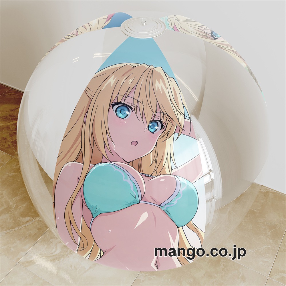 アニメ キャラクター ビーチボール【アブソリュート｜等身大エアクッション ビッグサイズ PVC製 アニメグッズ