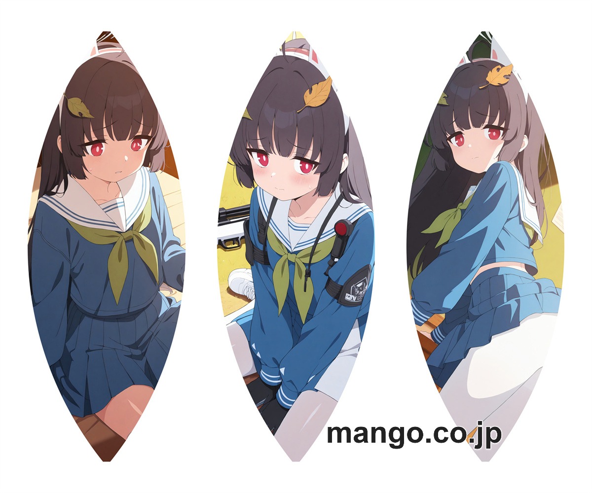 アニメ キャラクター ビーチボール【ブルーアーカイブ】霞沢ミユ 海洋ボール PVC製 キャラクターグッズ コレクション用 ビッグサイズ 等身大クッション 立体キャラクターアイテム 2