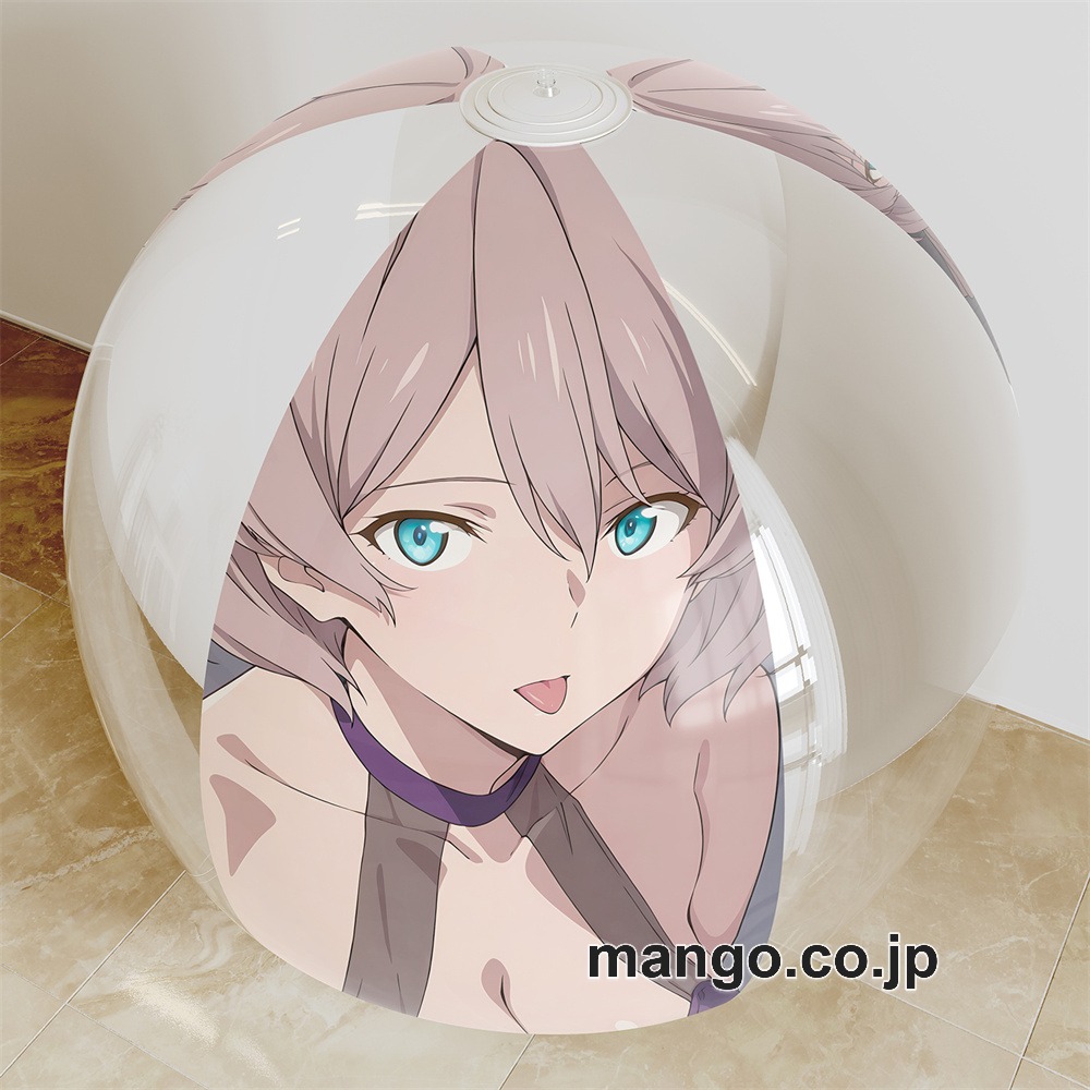 アニメ キャラクター ビーチボール【怪獣優生思想】ムジナ 海洋ボール PVC製 キャラクターグッズ コレクション用 等身大ビニールクッション 抱き枕 アニメ・キャラグッズ