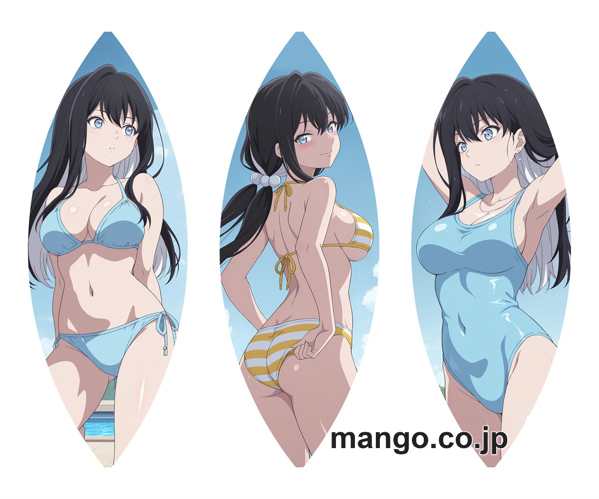 アニメ キャラクター ビーチボール【虚構推理】雪女 海洋ボール PVC製 キャラクターグッズ コレクション用 ビッグサイズ 等身大クッション 立体キャラクターアイテム 2
