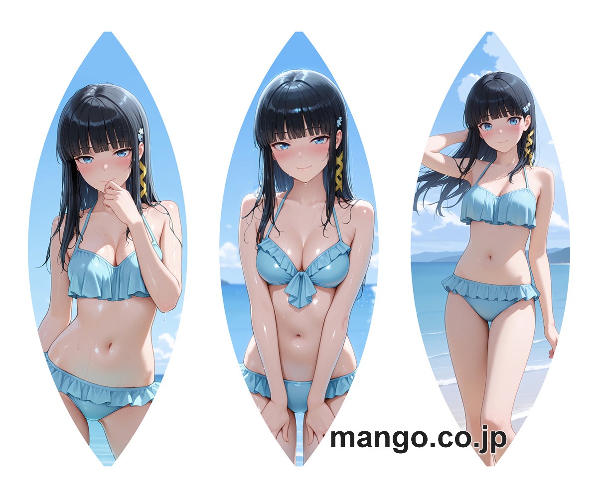 アニメ キャラクター ビーチボール【魔法科高校の劣等生】司波深雪 海洋ボール PVC製 キャラクターグッズ コレクション用｜空気ビニール製 等身大抱き枕 コレクション向けグッズ 2