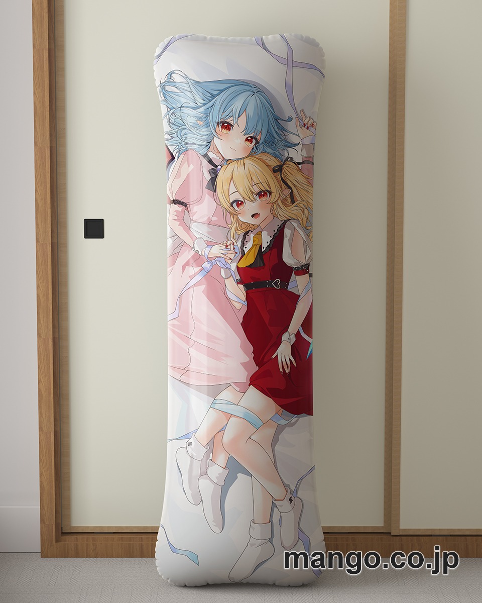 アニメ抱き枕カバー【東方Project】レミフラ大型クッションキャラクターグッズPVC製コレクション用 等身大ビニールクッション 抱き枕 アニメ・キャラグッズ 2