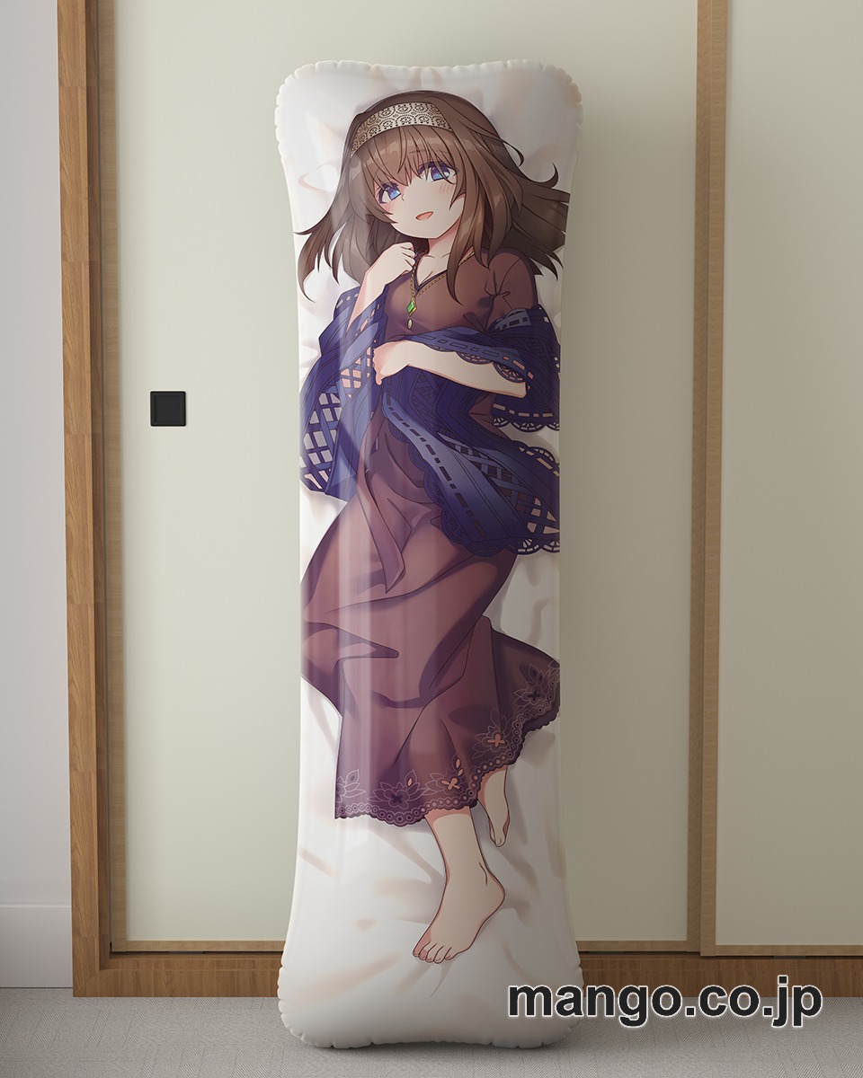 アニメ抱き枕カバー【アイドルマスターシンデレラガールズ】鷺沢文香大型クッションキャラクターグッズPVC製コレクション用 等身大 抱き枕 空気ビニール製 キャラクターグッズ 2