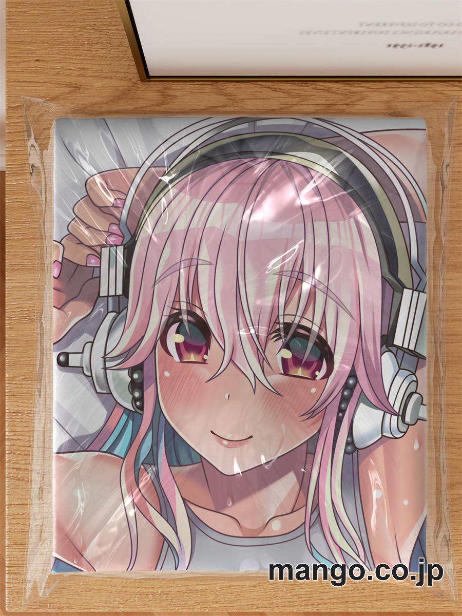 アニメ抱き枕カバー【すーぱーそに子】すーぱーそに子大型クッションキャラクターグッズPVC製コレクション用｜空気ビニール製 等身大抱き枕 コレクション向けグッズ 3