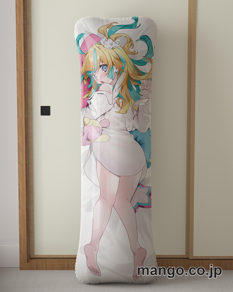 アニメ抱き枕カバー【バーチャルYoutuber】天川はの大型クッションキャラクターグッズPVC製コレクション用 等身大 抱き枕 空気ビニール製 キャラクターグッズ 2