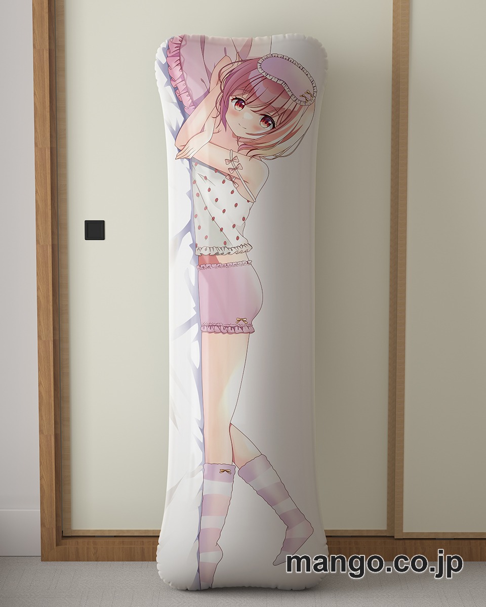 アニメ抱き枕カバー【バーチャルYoutuber】苺咲べりぃ大型クッションキャラクターグッズPVC製コレクション用 ビッグサイズ 等身大クッション 立体キャラクターアイテム 2
