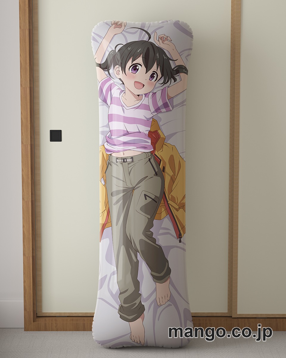 アニメ抱き枕カバー【ヤマノススメ】倉上ひなた大型クッションキャラクターグッズPVC製コレクション用 等身大ビニールクッション 抱き枕 アニメ・キャラグッズ 2
