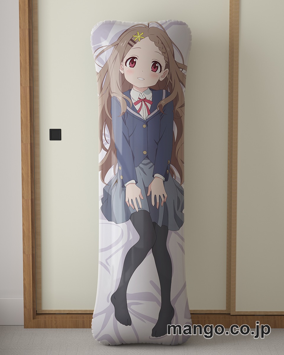 アニメ抱き枕カバー【ヤマノススメ】青羽ここな大型クッションキャラクターグッズPVC製コレクション用｜PVC エアクッション 等身大サイズ 立体ディスプレイ