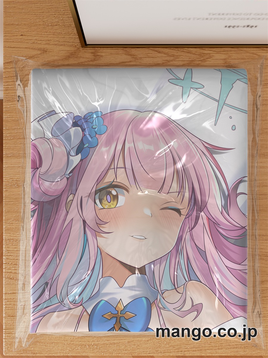 アニメ抱き枕カバー【ブルーアーカイブ】聖園ミカ大型クッションキャラクターグッズPVC製コレクション用｜PVC エアクッション 等身大サイズ 立体ディスプレイ 3