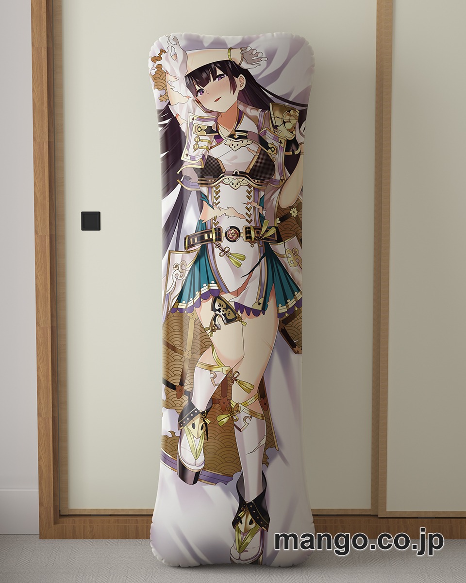 アニメ抱き枕カバー【御城プロジェクト：RE】江戸城大型クッションキャラクターグッズPVC製コレクション用｜等身大エアクッション ビッグサイズ PVC製 アニメグッズ 2