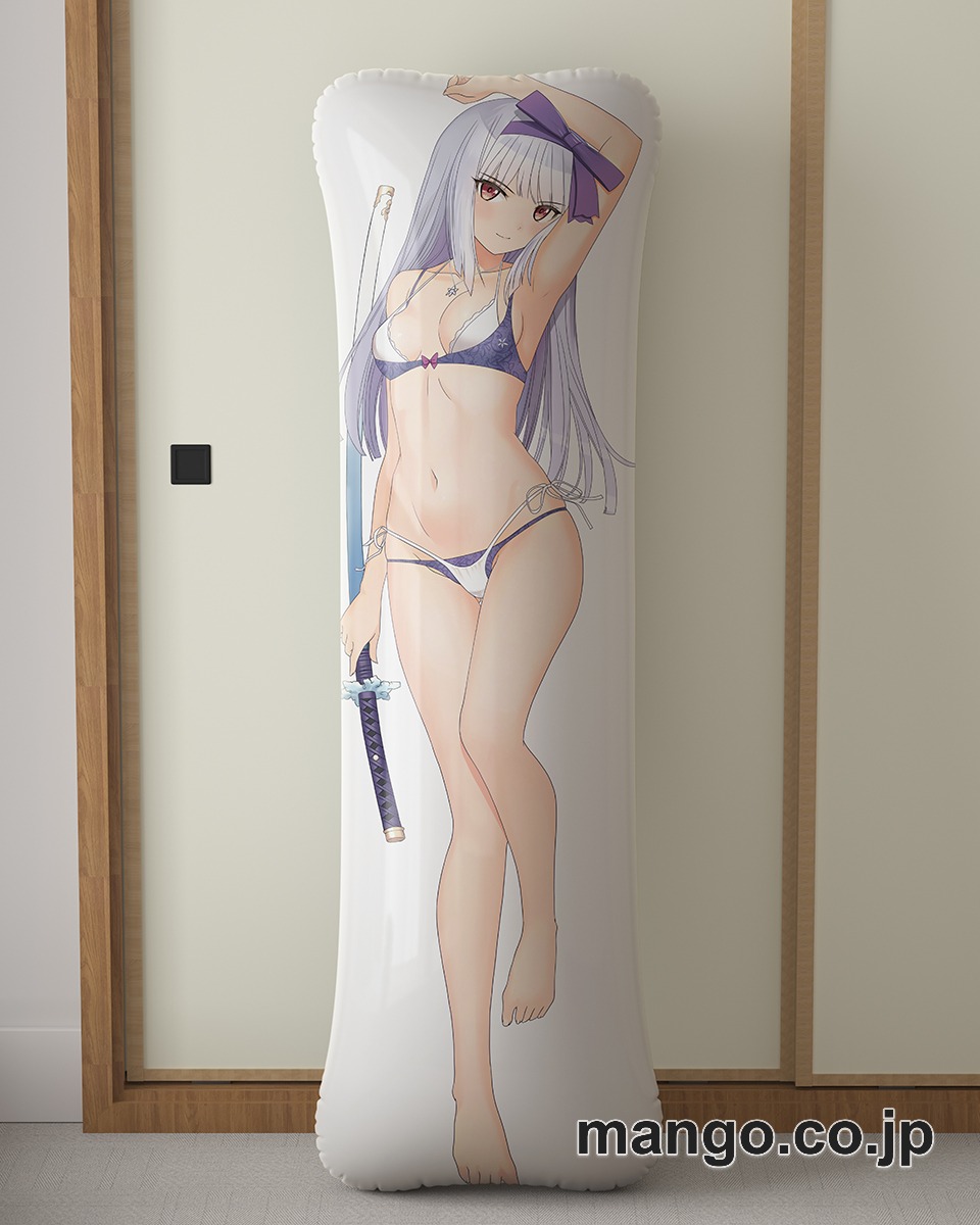 アニメ抱き枕カバー【シャイニング-ブレイド】Tony描き下ろし裏雪姫大型クッションキャラクターグッズPVC製コレクション用｜PVC エアクッション 等身大サイズ 立体ディスプレイ 2