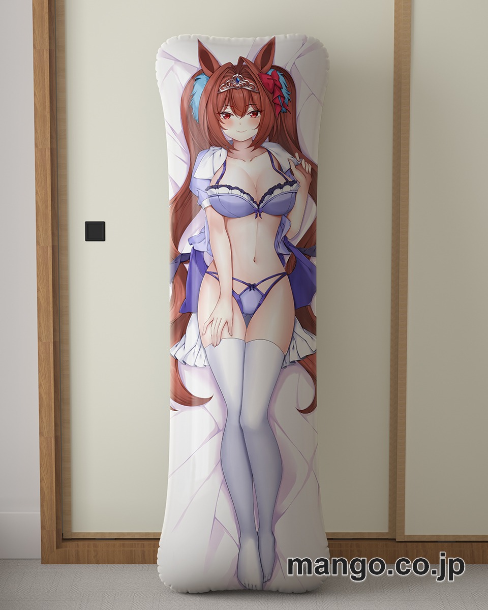 アニメ抱き枕カバー【ウマ娘】ダイワスカーレット大型クッションキャラクターグッズPVC製コレクション用｜PVC エアクッション 等身大サイズ 立体ディスプレイ