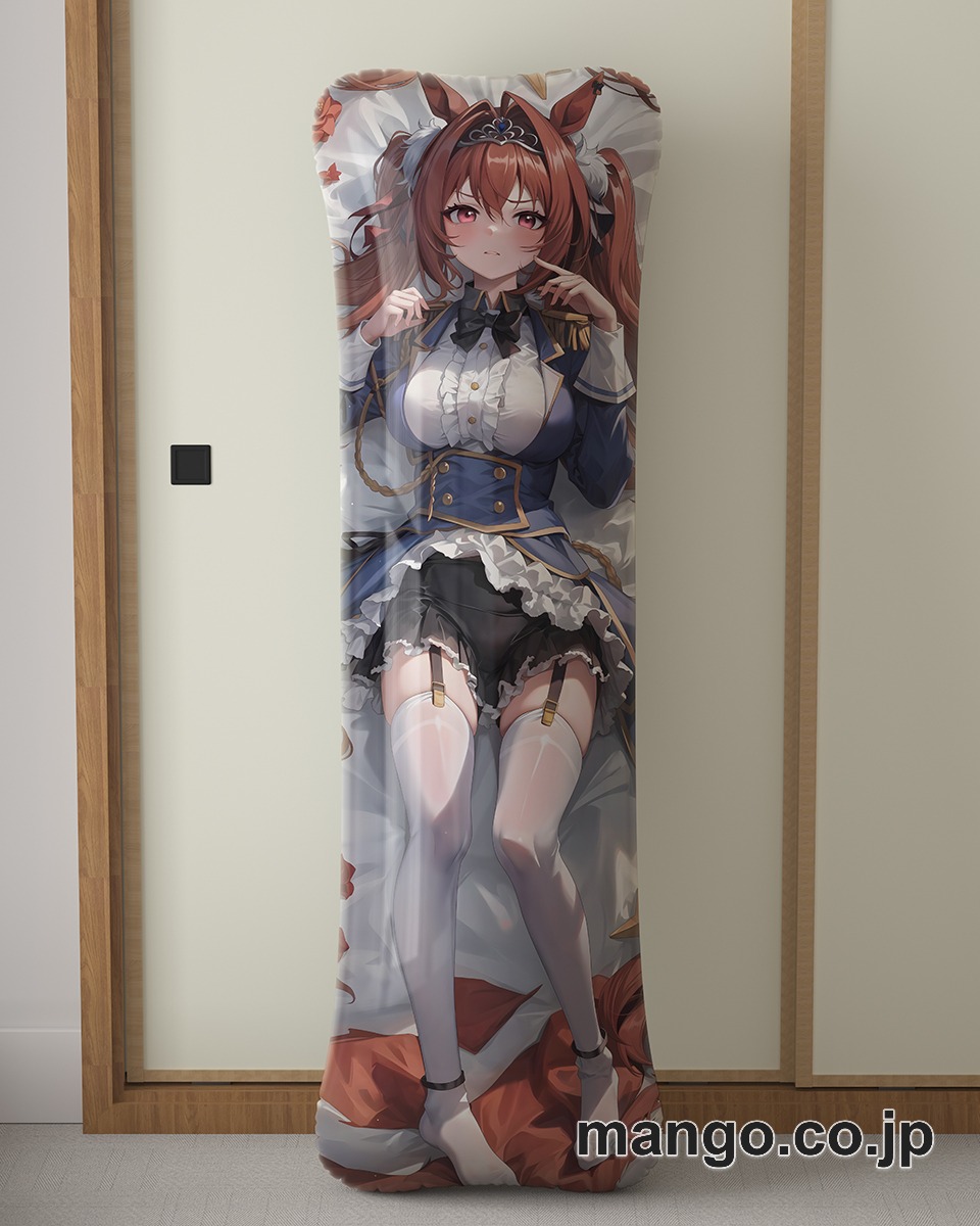 アニメ抱き枕カバー【ウマ娘】ダイワスカーレット0大型クッションキャラクターグッズPVC製コレクション用｜空気ビニール製 等身大抱き枕 コレクション向けグッズ