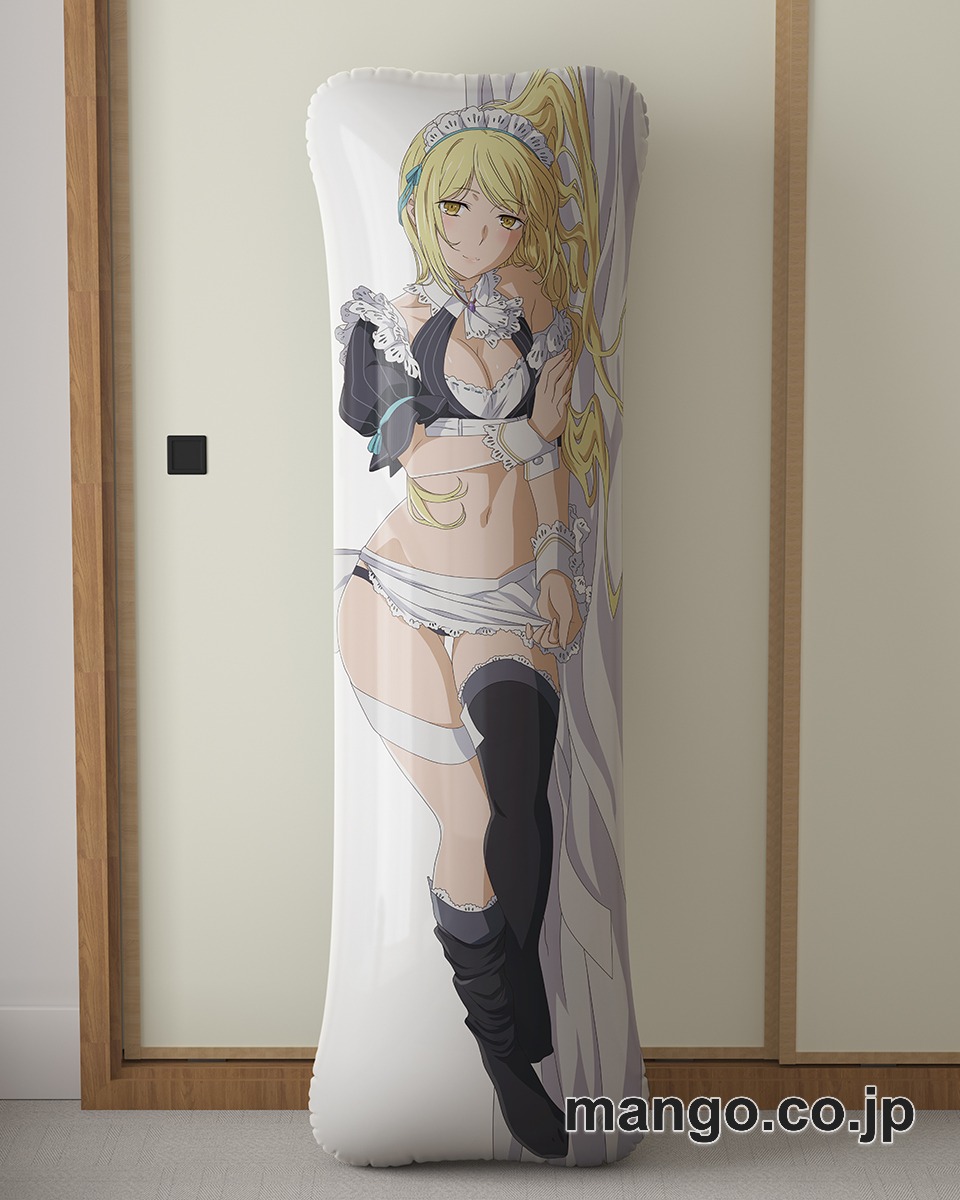 アニメ抱き枕カバー【ダンジョンに出会いを求めるのは間違っているだろうか】アイズ大型クッションキャラクターグッズPVC製コレクション用｜PVC エアクッション 等身大サイズ 立体ディスプレイ
