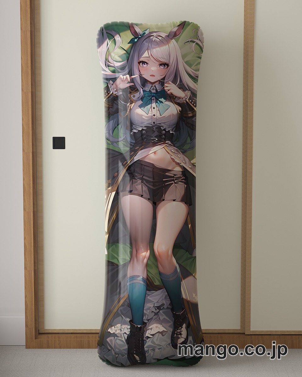 アニメ抱き枕カバー【ウマ娘】メジロマックイーン大型クッションキャラクターグッズPVC製コレクション用 等身大ビニールクッション 抱き枕 アニメ・キャラグッズ