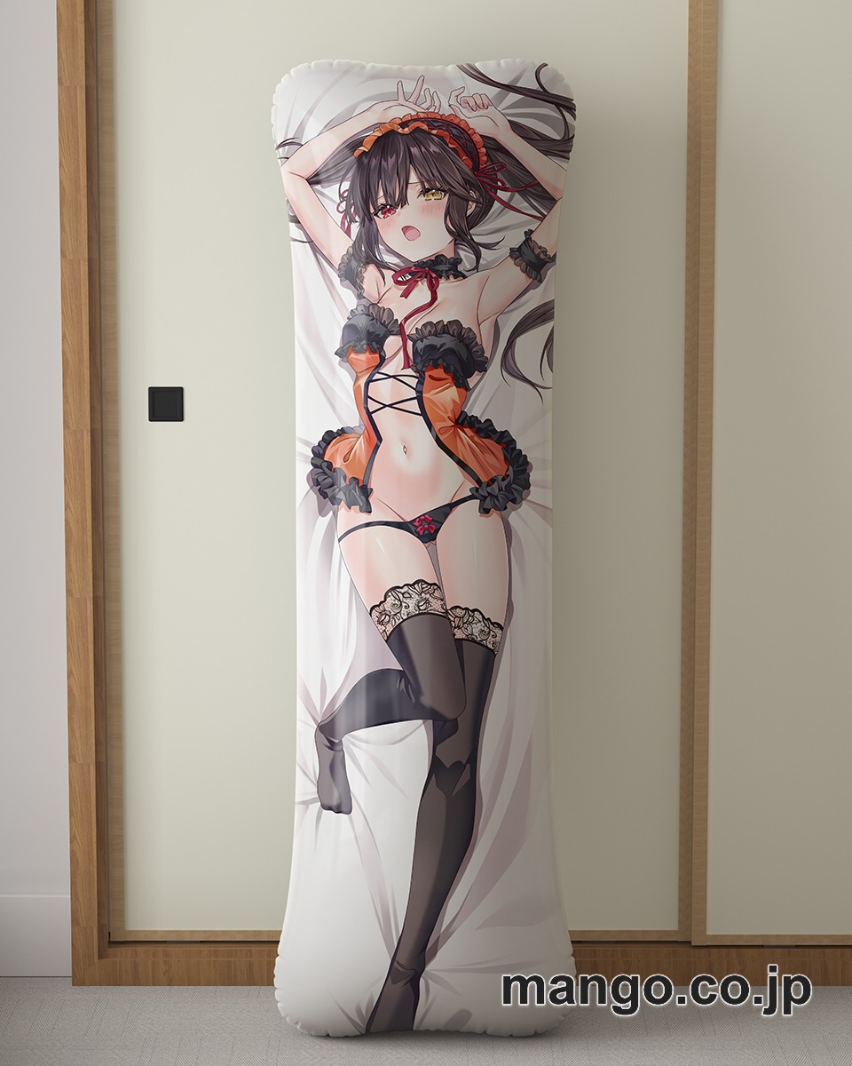 アニメ抱き枕カバー【デートアライブ】時崎狂三大型クッションキャラクターグッズPVC製コレクション用 等身大 抱き枕 空気ビニール製 キャラクターグッズ 2