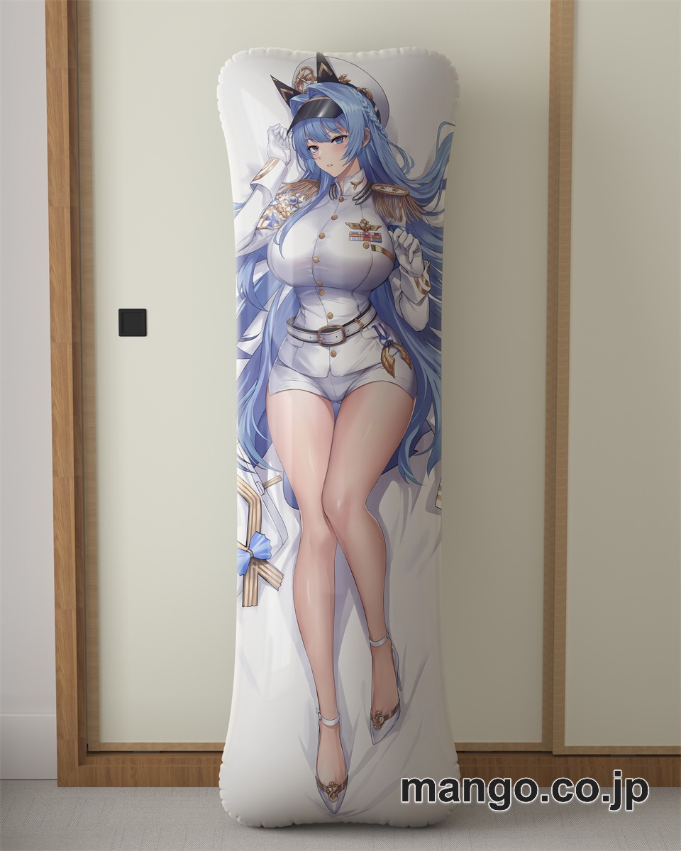 アニメ抱き枕カバー【勝利の女神：NIKKE】ヘルム大型クッションキャラクターグッズPVC製コレクション用｜PVC エアクッション 等身大サイズ 立体ディスプレイ