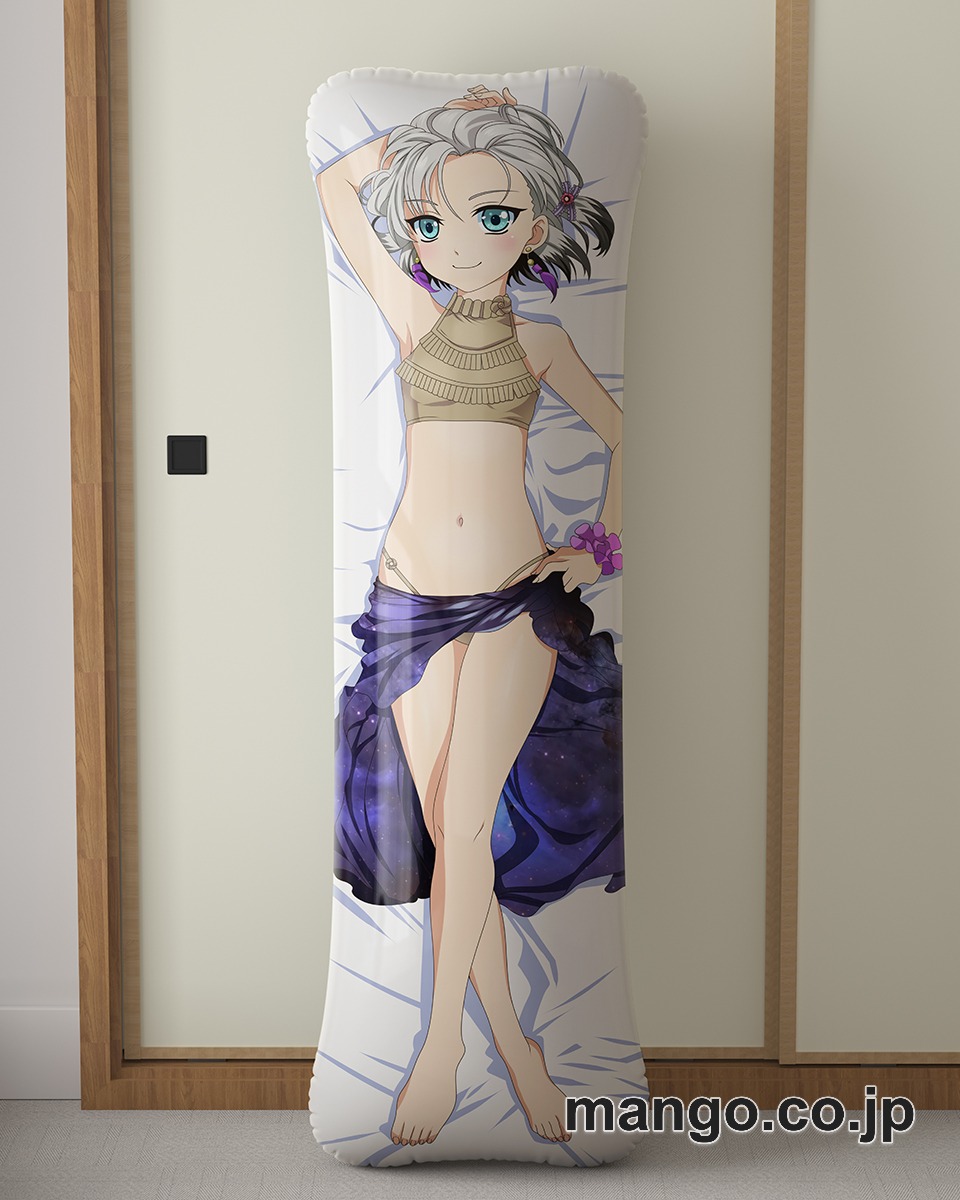 アニメ抱き枕カバー【魔法少女リリカルなのは】 ディアーチェ大型クッションキャラクターグッズPVC製コレクション用｜等身大エアクッション ビッグサイズ PVC製 アニメグッズ 2