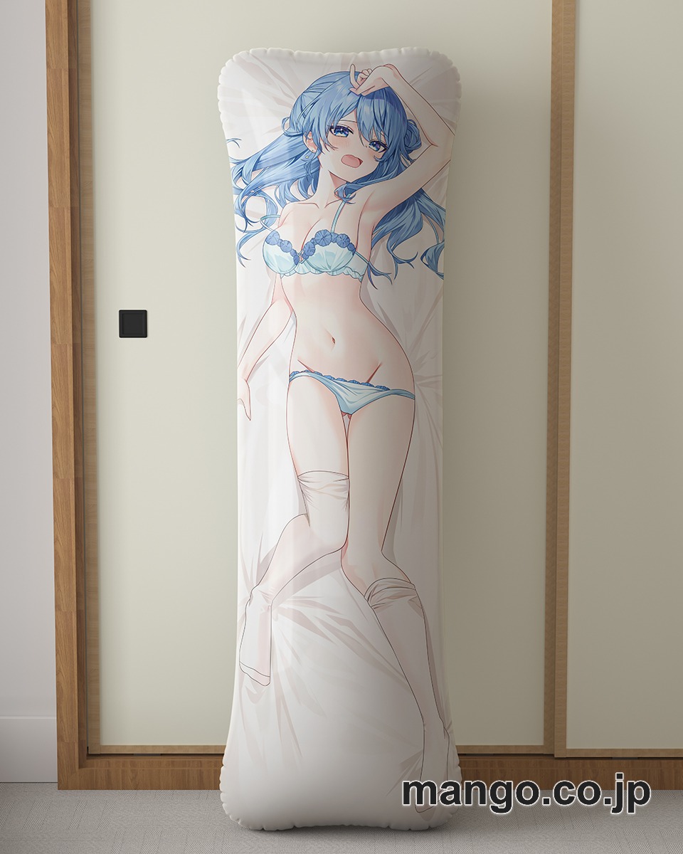アニメ抱き枕カバー【バーチャルYoutuber】制服星街すいせい大型クッションキャラクターグッズPVC製コレクション用 等身大 抱き枕 空気ビニール製 キャラクターグッズ 2