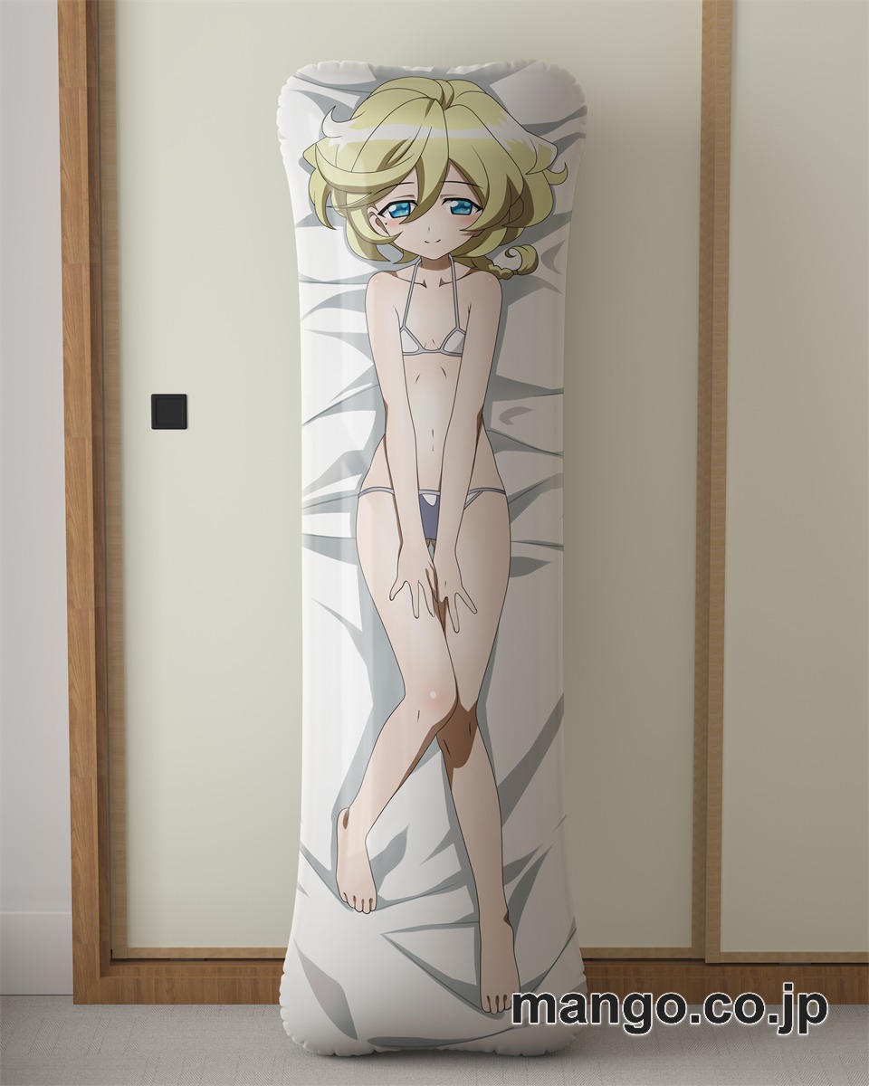 アニメ抱き枕カバー戦姫絶唱シンフォギアキャロル＆エルフナイン大型クッションキャラクターグッズPVC製コレクション用 ビッグサイズ 等身大クッション 立体キャラクターアイテム 2
