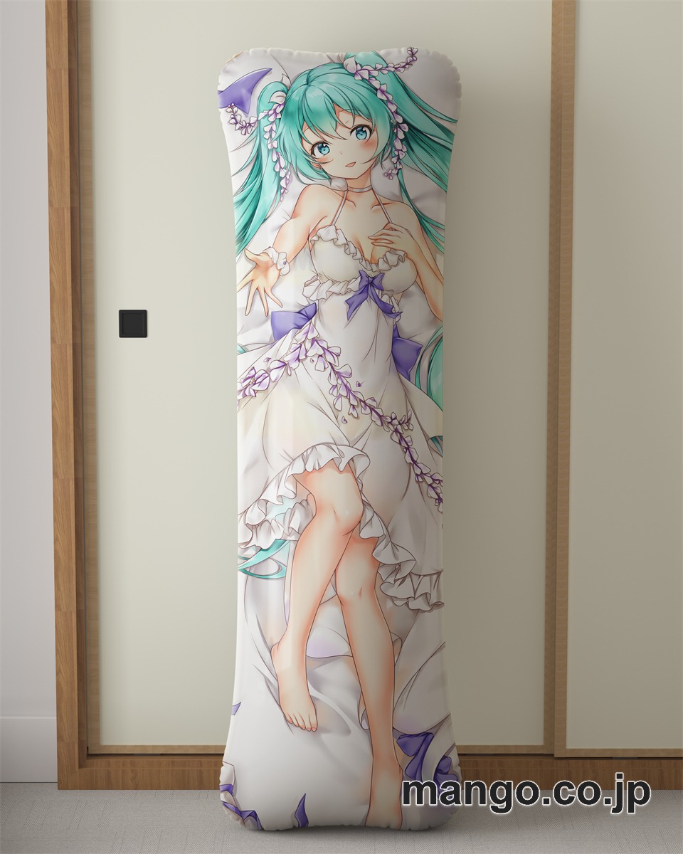 アニメ抱き枕カバー初音ミク大型クッションキャラクターグッズPVC製コレクション用｜空気ビニール製 等身大抱き枕 コレクション向けグッズ 2