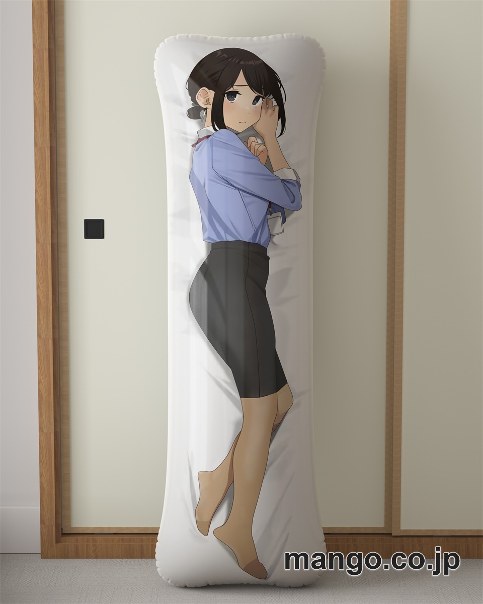 アニメ抱き枕カバー【がんばれ同期ちゃん】同期ちゃん大型クッションキャラクターグッズPVC製コレクション用｜等身大エアクッション ビッグサイズ PVC製 アニメグッズ 2