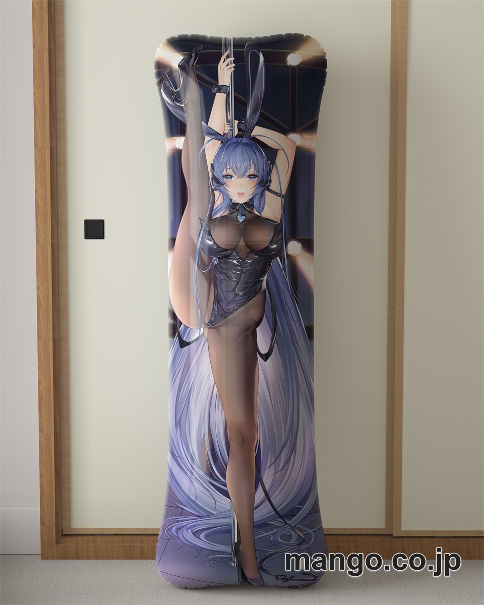 アニメ抱き枕カバー【アズールレーン】ニュージャージー大型クッションキャラクターグッズPVC製コレクション用｜PVC エアクッション 等身大サイズ 立体ディスプレイ 2