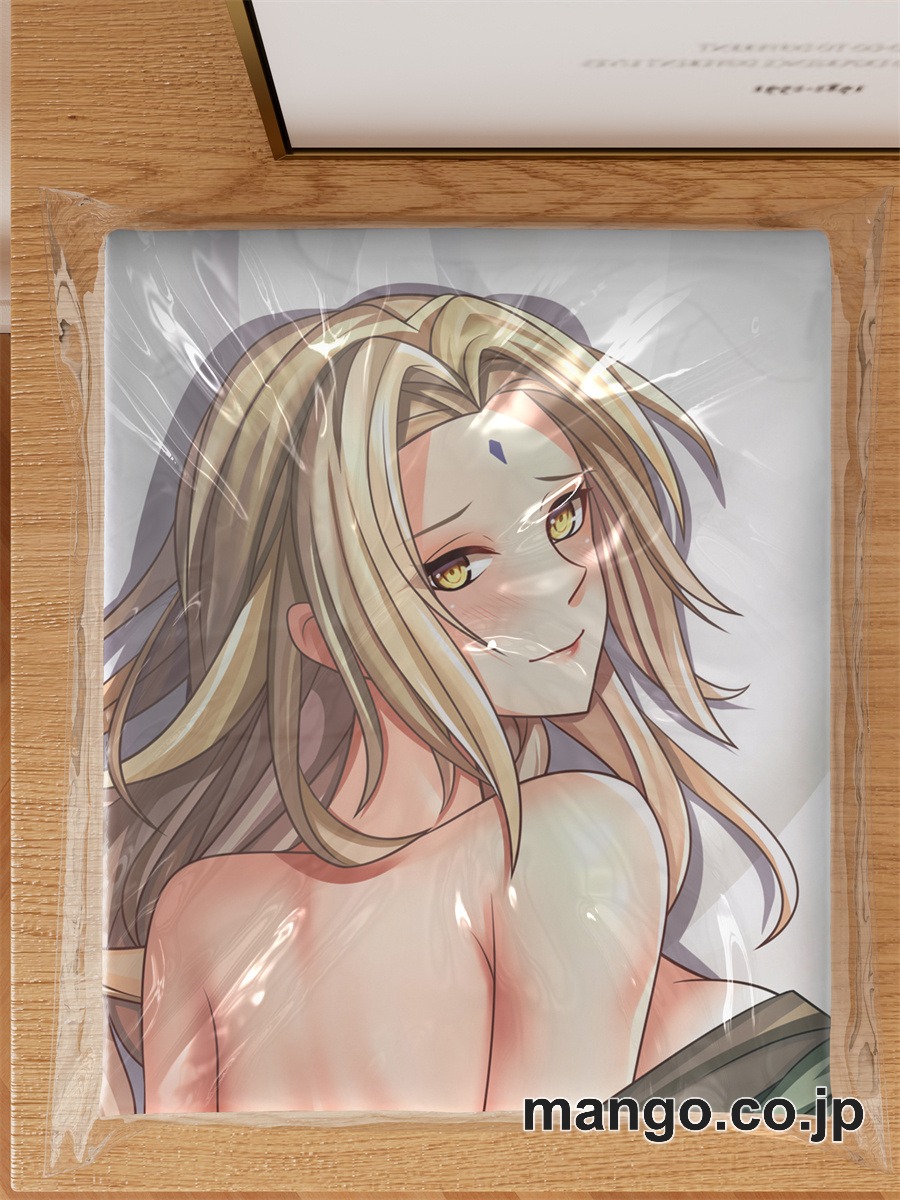 アニメ抱き枕カバーナルト綱手大型クッションキャラクターグッズPVC製コレクション用｜空気ビニール製 等身大抱き枕 コレクション向けグッズ 3