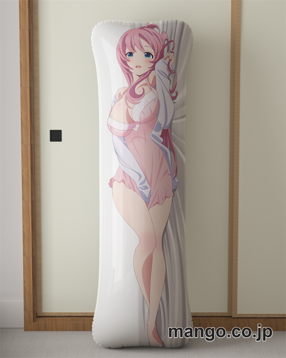 アニメ抱き枕カバー【女神寮の寮母くん。】早乙女あてな大型クッションキャラクターグッズPVC製コレクション用｜空気ビニール製 等身大抱き枕 コレクション向けグッズ