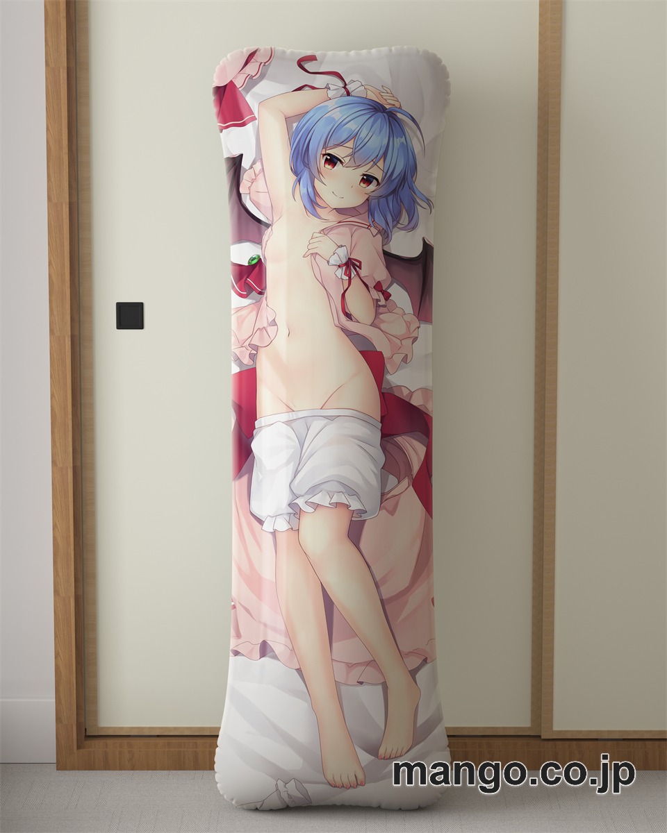 アニメ抱き枕カバー【東方Project】レミリア スカーレット大型クッションキャラクターグッズPVC製コレクション用 等身大 抱き枕 空気ビニール製 キャラクターグッズ 2
