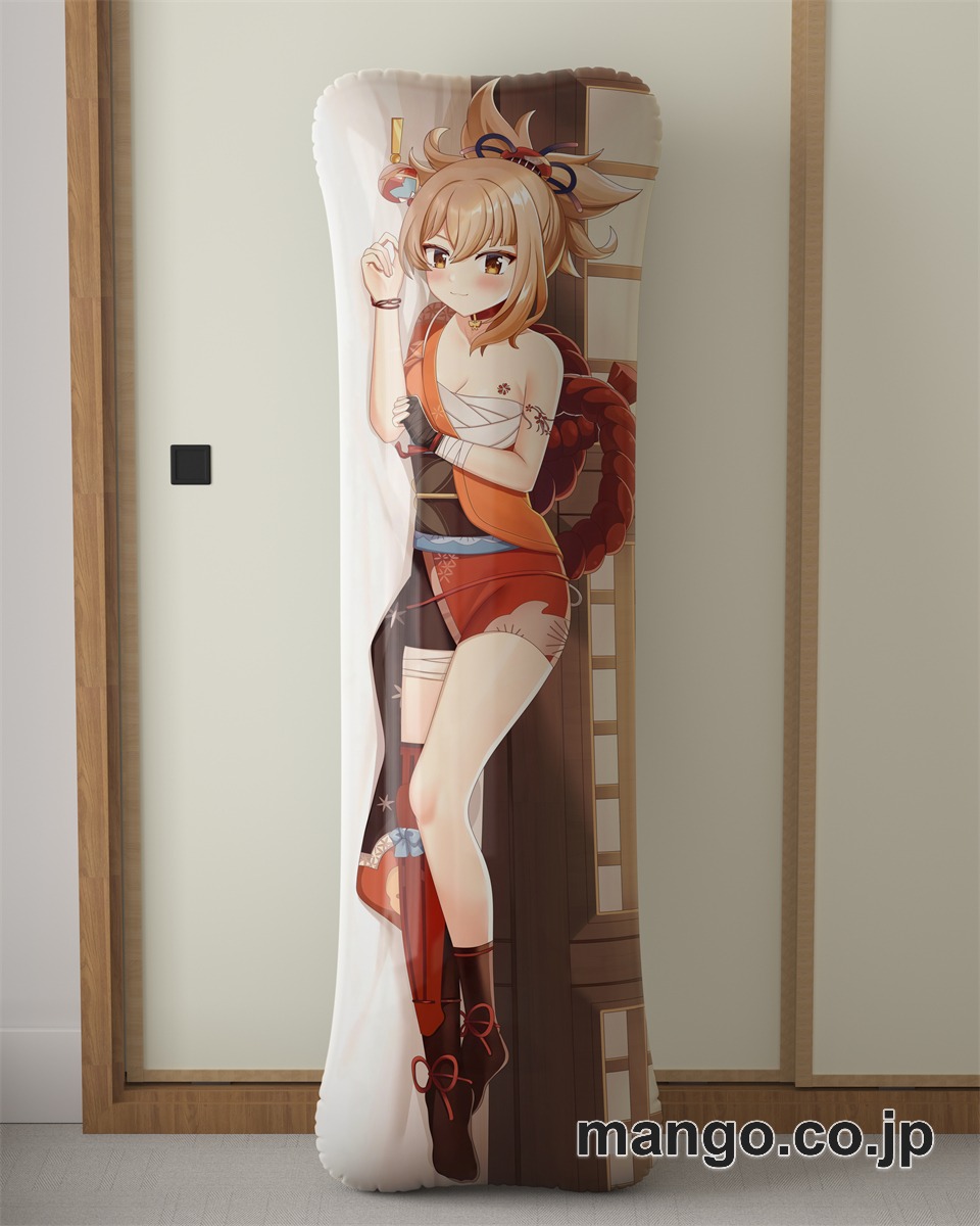 アニメ抱き枕カバー【原神】長野原宵宮大型クッションキャラクターグッズPVC製コレクション用｜空気ビニール製 等身大抱き枕 コレクション向けグッズ 2