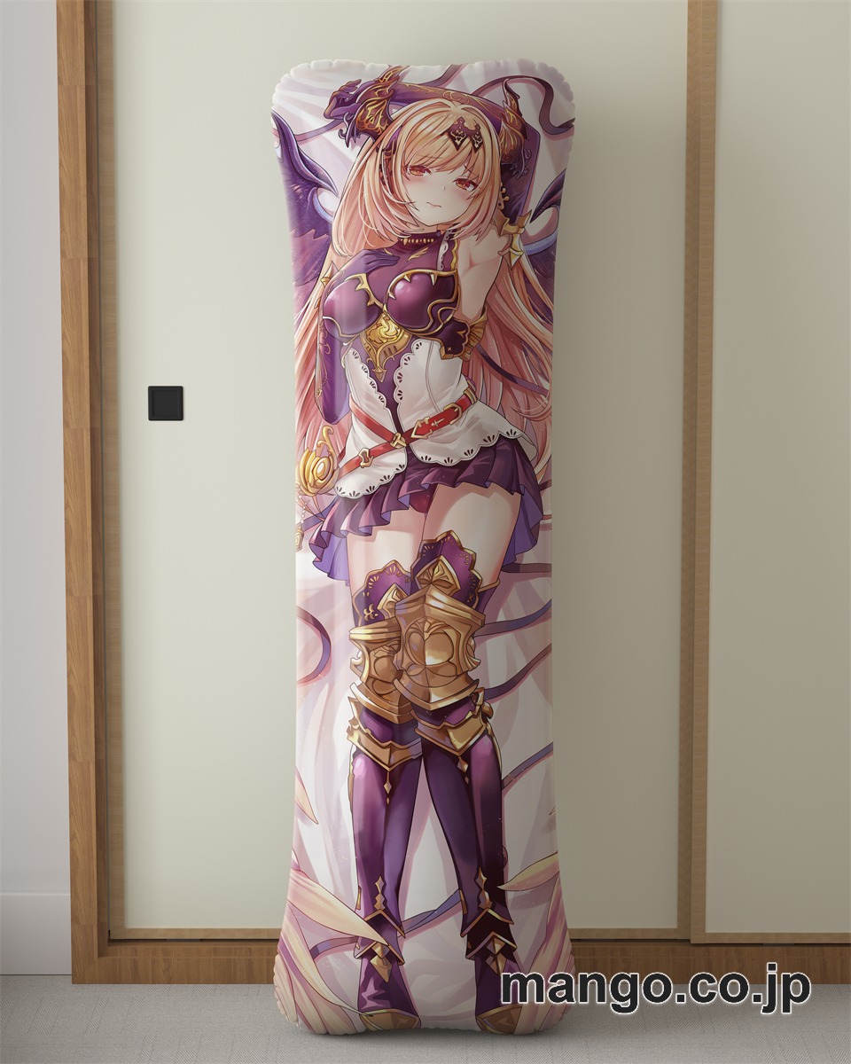 アニメ抱き枕カバー【グランブルーファンタジー】ダークエンジェル オリヴィエ大型クッションキャラクターグッズPVC製コレクション用 ビッグサイズ 等身大クッション 立体キャラクターアイテム
