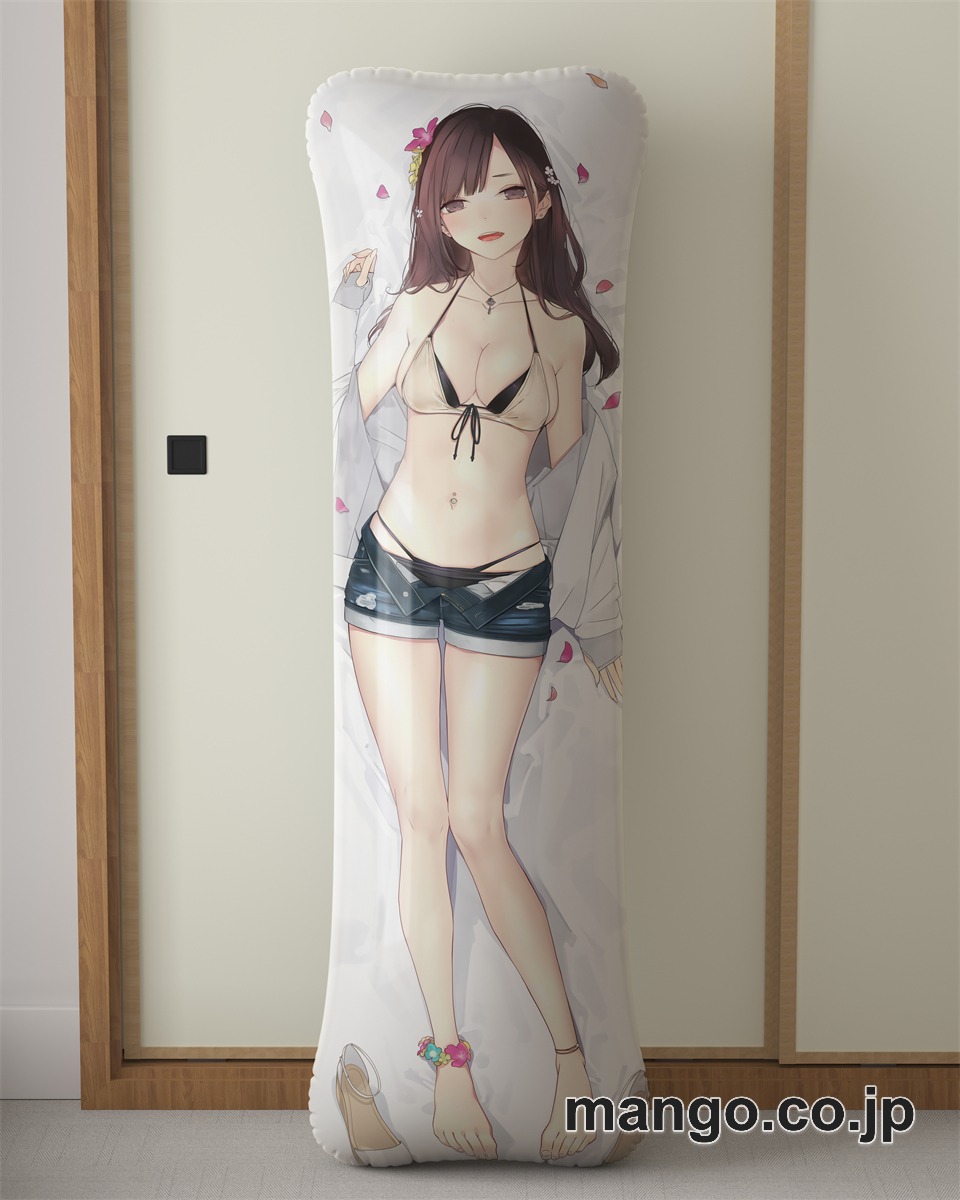 アニメ抱き枕カバーオリジナル大型クッションキャラクターグッズPVC製コレクション用｜空気ビニール製 等身大抱き枕 コレクション向けグッズ