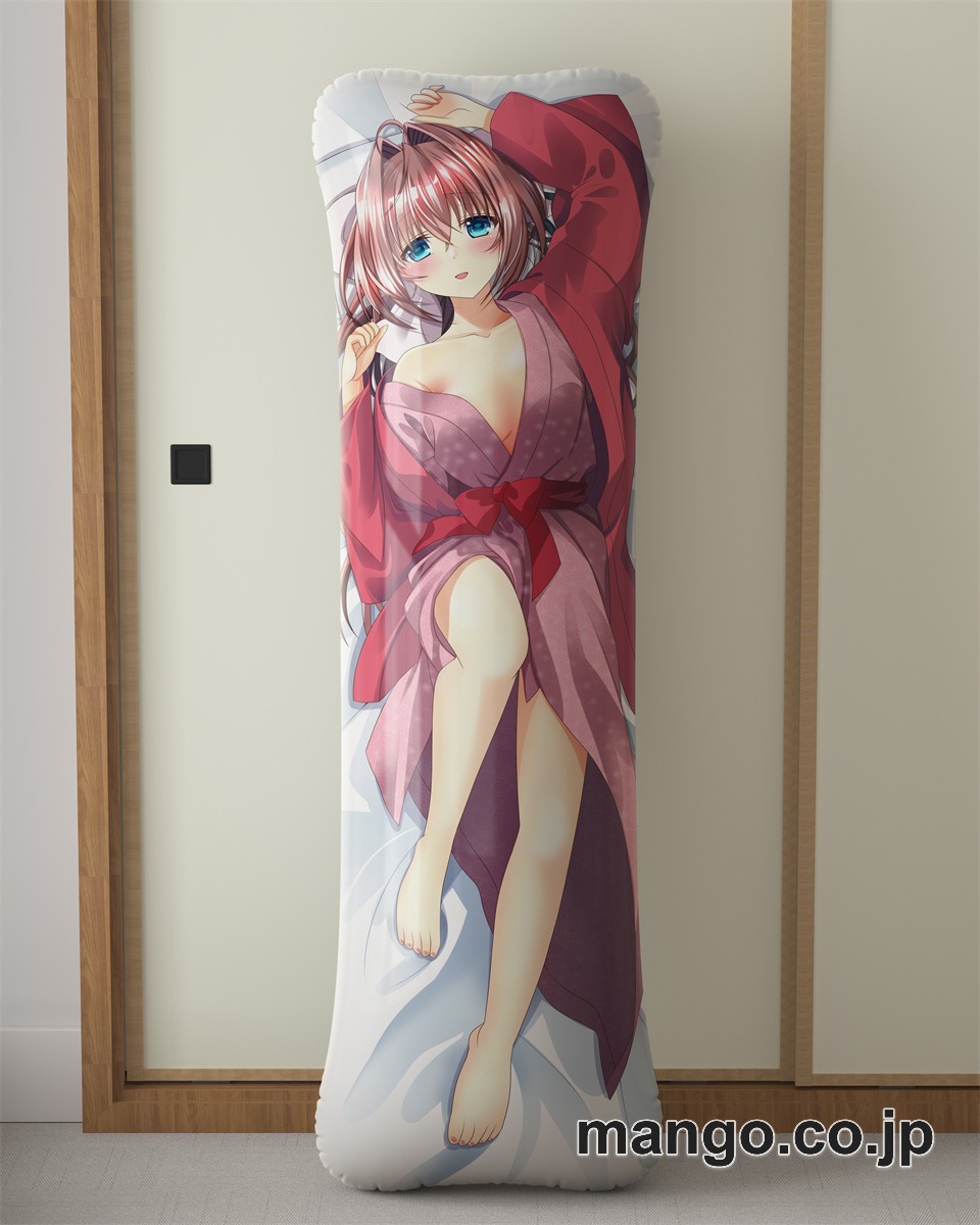 アニメ抱き枕カバー朝倉音姫大型クッションキャラクターグッズPVC製コレクション用｜空気ビニール製 等身大抱き枕 コレクション向けグッズ 2
