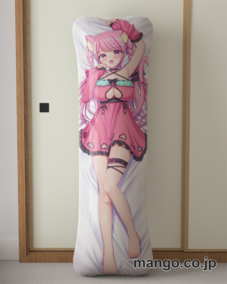 アニメ抱き枕カバー【バーチャルYoutuber】桃奈みゆい大型クッションキャラクターグッズPVC製コレクション用 等身大 抱き枕 空気ビニール製 キャラクターグッズ