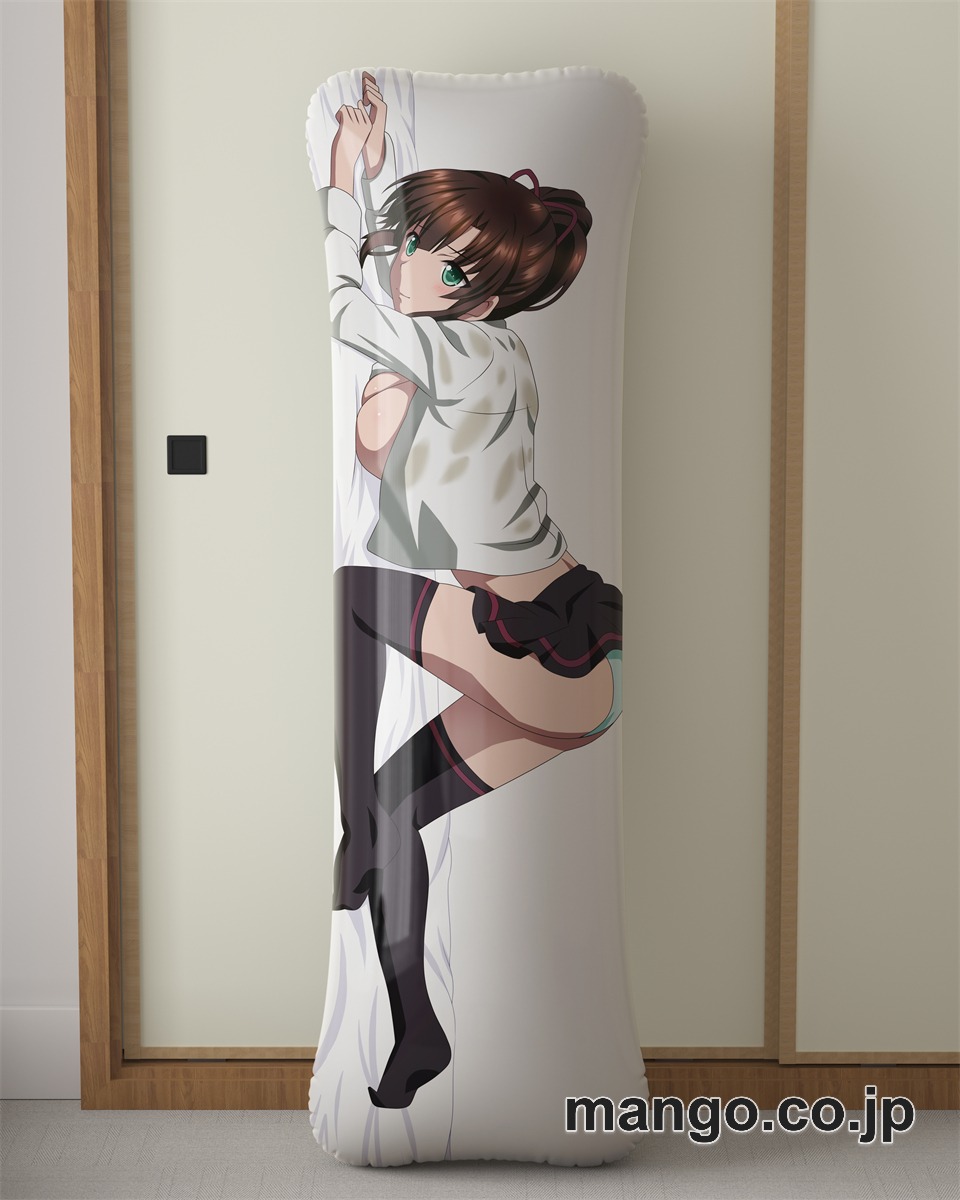 アニメ抱き枕カバー【ストライクザブラッド】煌坂紗矢華大型クッションキャラクターグッズPVC製コレクション用｜PVC エアクッション 等身大サイズ 立体ディスプレイ 2
