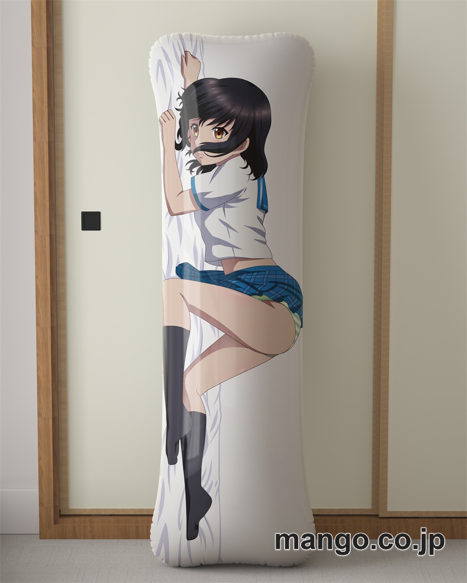 アニメ抱き枕カバー【ストライクザブラッド】姫柊雪菜大型クッションキャラクターグッズPVC製コレクション用 ビッグサイズ 等身大クッション 立体キャラクターアイテム 2
