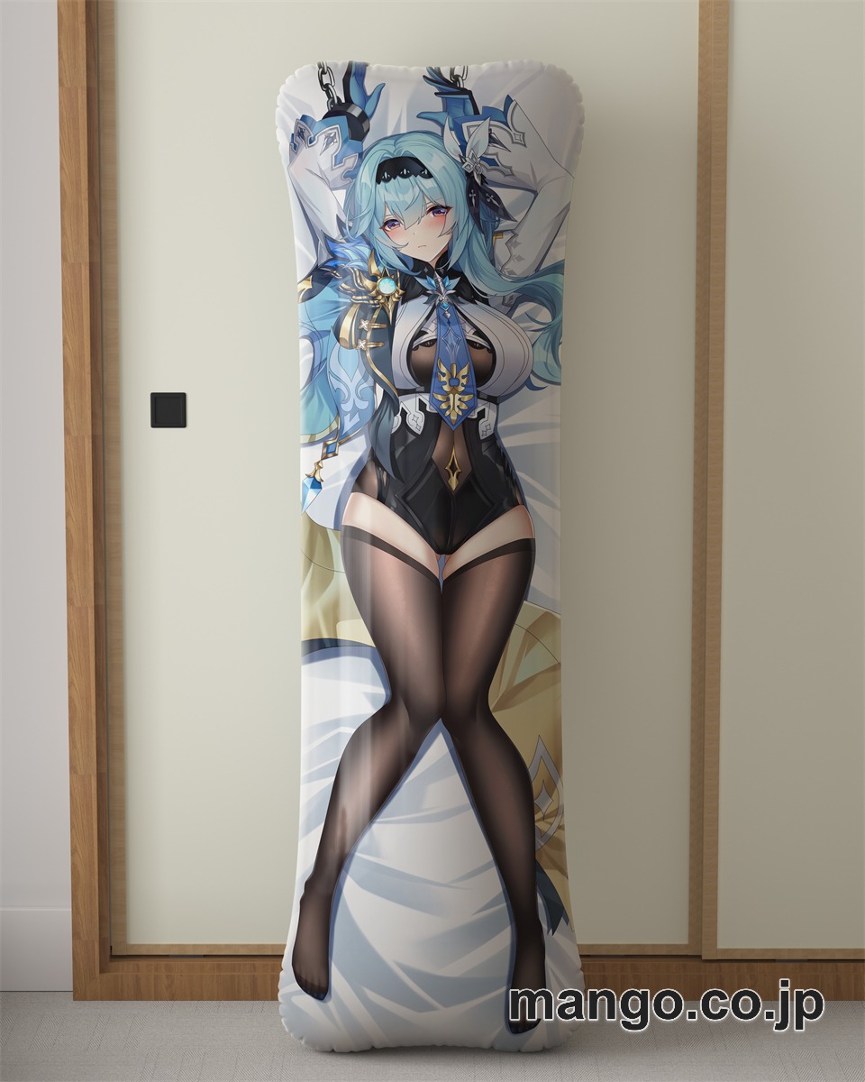 アニメ抱き枕カバー【原神】エウルア大型クッションキャラクターグッズPVC製コレクション用 等身大 抱き枕 空気ビニール製 キャラクターグッズ
