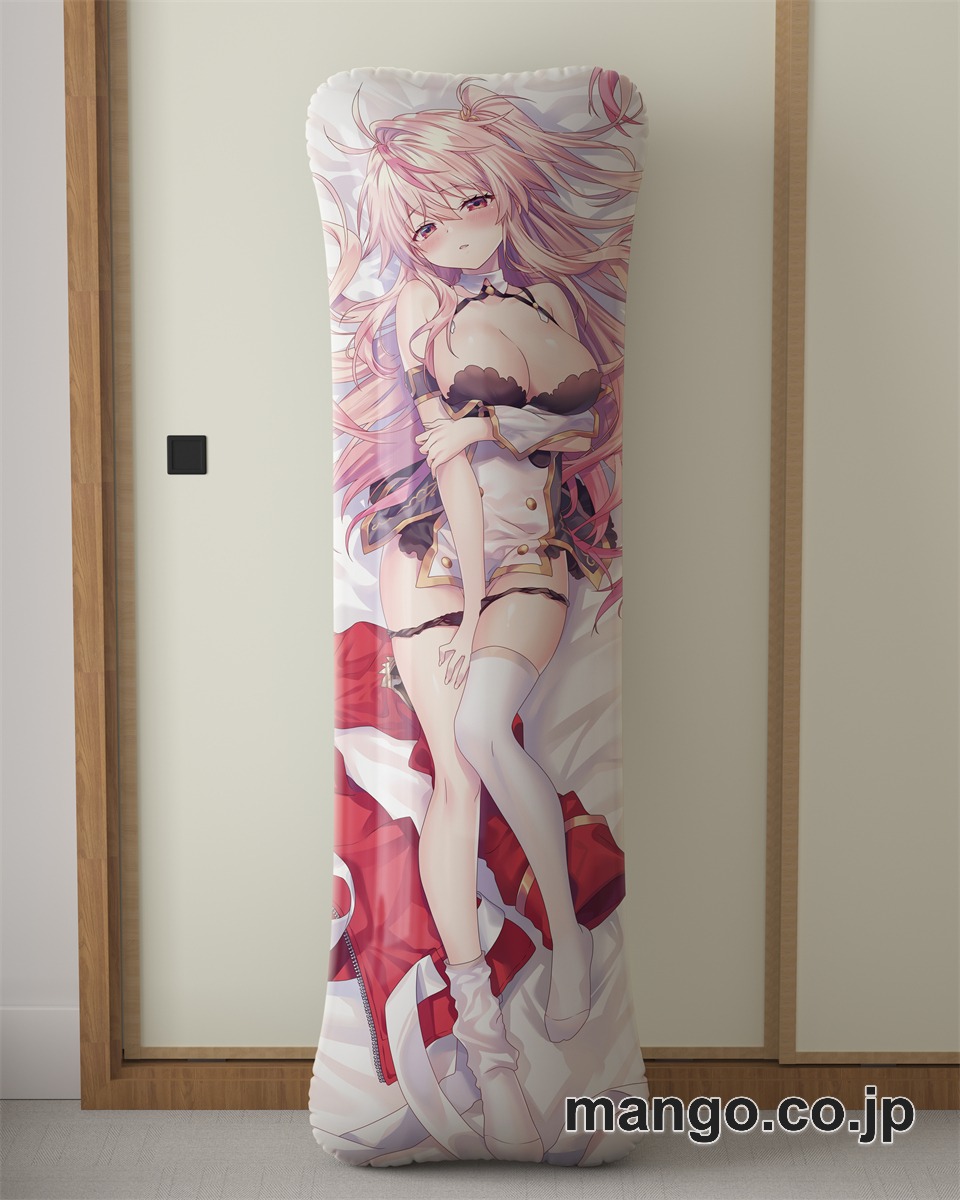 アニメ抱き枕カバー【アズールレーン】グレンヴィル大型クッションキャラクターグッズPVC製コレクション用｜PVC エアクッション 等身大サイズ 立体ディスプレイ 2